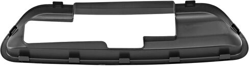 Go-Parts - Rear Hitch Cover for Dodge Durango 2011-2013, Textured Black, Type 1, Replacement 2012 in Saudi Arabia