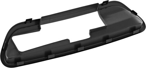 Go-Parts - Rear Hitch Cover for Dodge Durango 2011-2013, Textured Black, Type 1, Replacement 2012 in Saudi Arabia