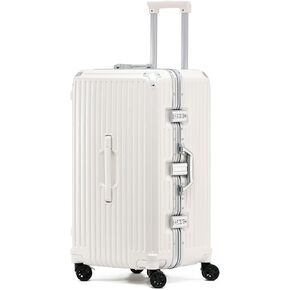 أمتعة Beith Hardside مع USB ، Type-C ، حامل الكأس ، BS2298 حقيبة إطار من الألومنيوم الكبيرة مع 5 عجلات 360 درجة الدوران المزدوج ، قشرة مربع ABS+PC ، قفل TSA ، قضيب رفع الألومنيوم ، دائم in Kuwait