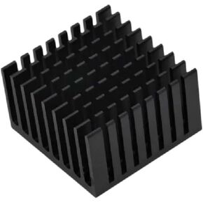 electronic heatskink برودة برودة الرادياتير 37x37x24mm ارتفاع فتحة الحرارة السوداء in Kuwait