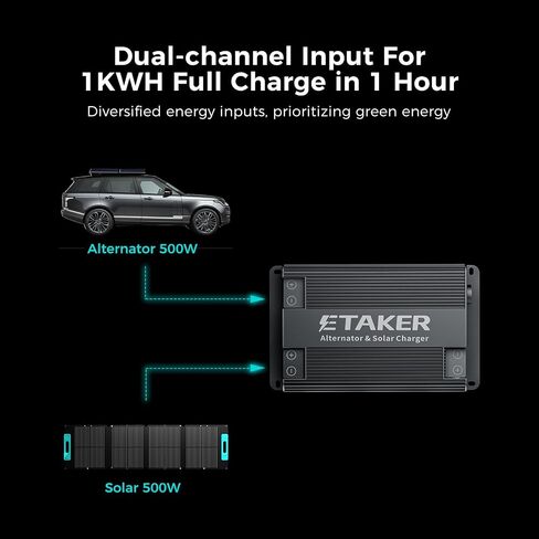 Fleet Charger Fleet 1000 متوافق مع مولدات الطاقة الشمسية في محطة الطاقة ، وشاحن بطارية السيارات DC-DC Car DC-DC MAX MAX MAX SOLAR in Saudi Arabia