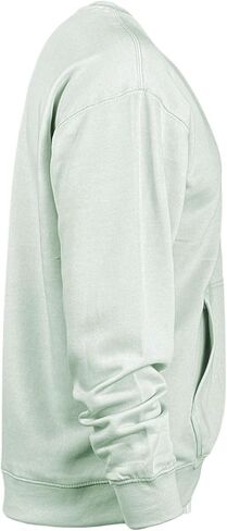 Homespun Ultra Soft 3-End Ringspun Cotton/Poly Fleece Pouch Pocket Crews in Kuwait