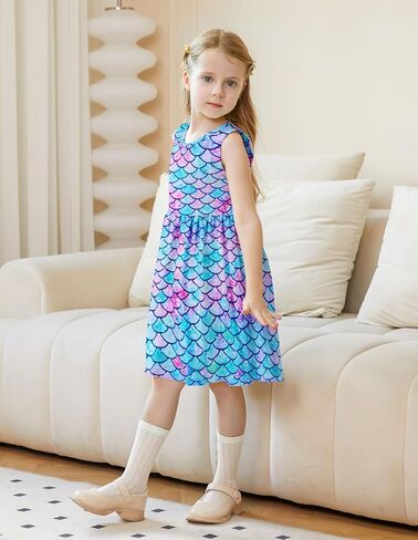 Toddler Girl Sleeveless Dresses and Long Sleeve Ruffle Cardigan 2 Piece Fall Outfits in Saudi Arabia
