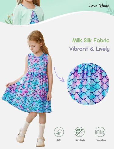 Toddler Girl Sleeveless Dresses and Long Sleeve Ruffle Cardigan 2 Piece Fall Outfits in Saudi Arabia