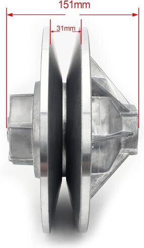 36 درجة قابض خلفي مدفوعة لعربة غاز Ezgo 4-Cycle 1991-2009 و 2-Cycle 1989-1994 ، استبدل OEM# 26301-G01 ، 26301-G02 ؛ 25244G1 ؛ 25632G01/G02/G03 in Saudi Arabia