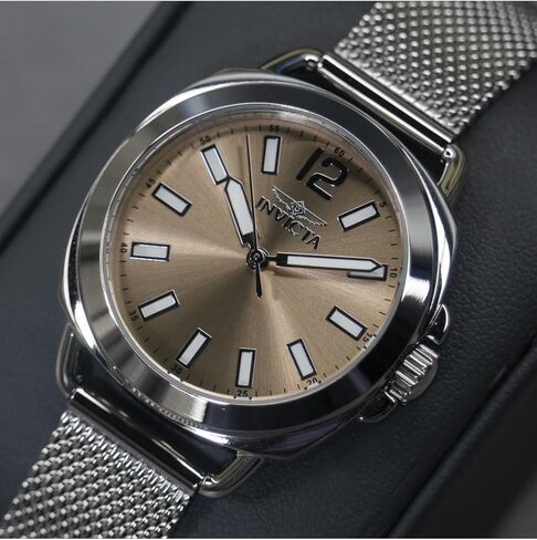Invicta Lady's Wildflower 32mm Stainless Steel Quartz Watch, Gold (Model: 46338) in Saudi Arabia