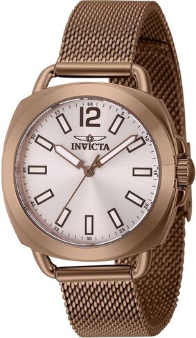 Invicta Lady's Wildflower 32mm Stainless Steel Quartz Watch, Gold (Model: 46338) in Saudi Arabia