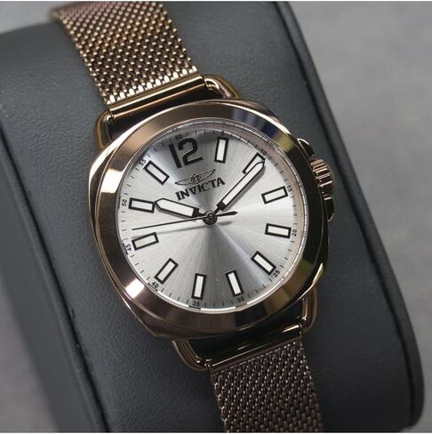 Invicta Lady's Wildflower 32mm Stainless Steel Quartz Watch, Gold (Model: 46338) in Saudi Arabia
