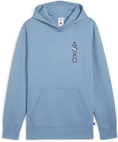 Puma Mens X Graphic Hoodie Athletic Outerwear Technology Casual Comfort Technology - Blue - Size S in Saudi Arabia