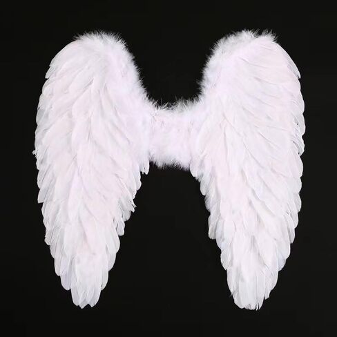 Angel Wings for Adult Feather Angel Costume for Women Halloween Costume in Kuwait