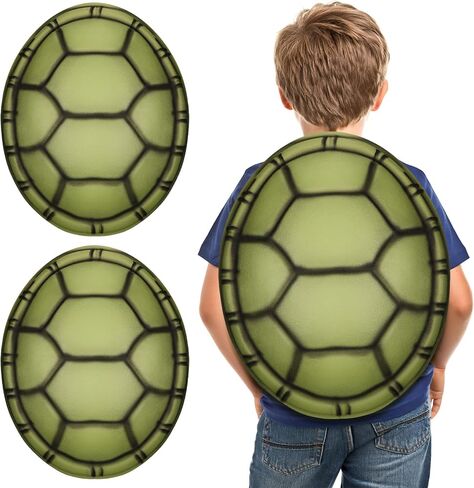 Operitacx Turtle Shell Costumes for Kid & Adult, Halloween Costume EVA Turtle Shell for Halloween Dress Up Cosplay Party in Kuwait