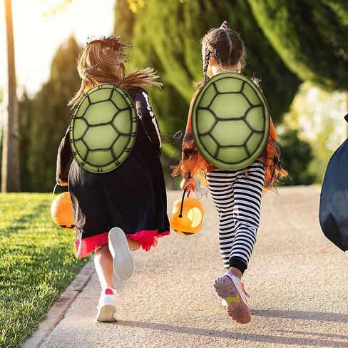 Operitacx Turtle Shell Costumes for Kid & Adult, Halloween Costume EVA Turtle Shell for Halloween Dress Up Cosplay Party in Kuwait
