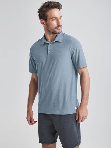 Ododos Performance Performance Polo- stratum Tech Tech ، و Soft Soft Moisture Wicking UPF 50+ Tops-the-Ascent Series in Saudi Arabia