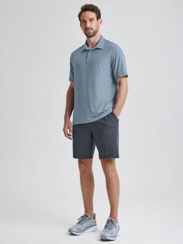 Ododos Performance Performance Polo- stratum Tech Tech ، و Soft Soft Moisture Wicking UPF 50+ Tops-the-Ascent Series in Saudi Arabia