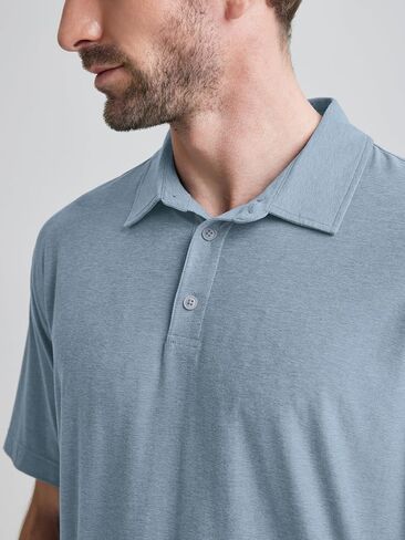 Ododos Performance Performance Polo- stratum Tech Tech ، و Soft Soft Moisture Wicking UPF 50+ Tops-the-Ascent Series in Saudi Arabia