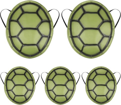Operitacx Turtle Shell Costumes for Kid & Adult, Halloween Costume EVA Turtle Shell for Halloween Dress Up Cosplay Party in Kuwait