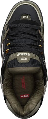 حذاء التزلج Sabre للرجال من Globe، Dark Shadow/Phantom، 11.5 in Kuwait