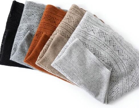 Women's Cashmere Shawl Wrap Knit Button Scarf Warm Shoulder Cape for Fall Winter Trendy 2025 Knitted Cover-Up in Saudi Arabia