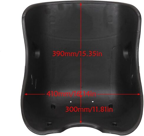 GO KART SEAT Plastic Bucket Pucket Presentive for Racing Drift Trike Go Cart Taotao Buggy Mawn Mower Mower Scooter Saddle Sast in Kuwait