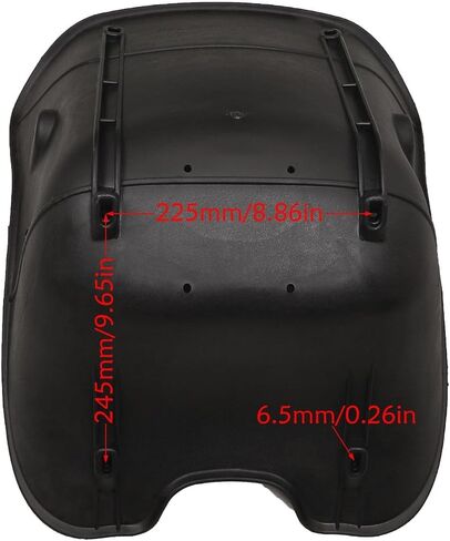 GO KART SEAT Plastic Bucket Pucket Presentive for Racing Drift Trike Go Cart Taotao Buggy Mawn Mower Mower Scooter Saddle Sast in Kuwait
