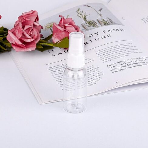 TRENDBOX 6 Pack Empty Transparent Plastic Fine Mist Spray Bottle 60 ml (2 oz) in Kuwait