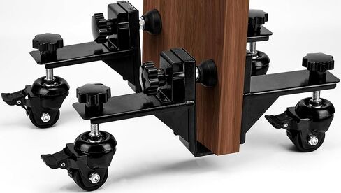 Door Dolly, Adjustable Door installation kit, Door Lifter Tool with Rotating Wheels for 500 Lbs 1" to 2-3/8" Doors, Hands Free Residential Door Board Installation in Saudi Arabia