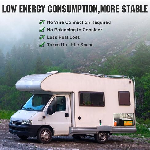 بطارية ليثيوم 24V 100AH التي تستحقها Eco ، بطارية قابلة لإعادة الشحن مع حماية منخفضة ، كحد أقصى. 2560W للنظام الشمسي خارج الشبكة ، 70-86 رطل محركات التصيد ، العربة ، RV ، الأسرة (حزمة واحدة) in Saudi Arabia