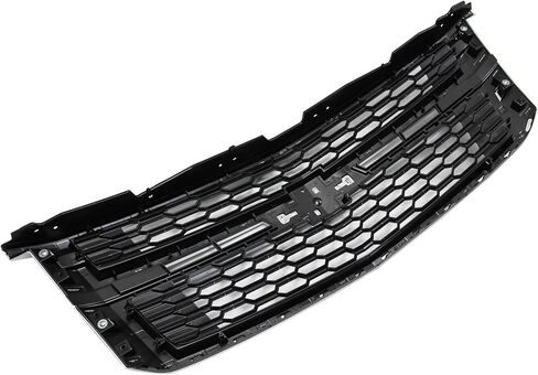 Front Bumper Grille Fit for 2015-2020 Chevrolet Chevy Tahoe Suburban LS LT Grill Intake Replacement with Gloss Black Grille Replacements in Kuwait