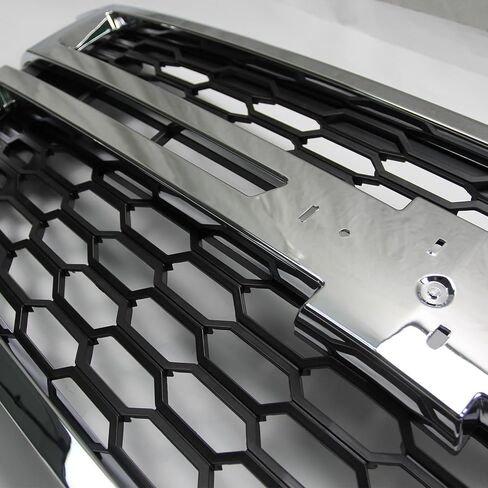 Front Bumper Grille Fit for 2015-2020 Chevrolet Chevy Tahoe Suburban LS LT Grill Intake Replacement with Gloss Black Grille Replacements in Kuwait