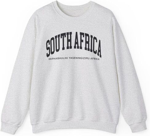 South Africa Adult Unisex Crewneck Sweatshirt in Saudi Arabia