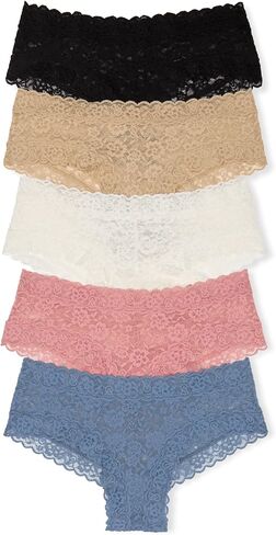 Victoria's Secret Lacie Cheeky 5 Ct Panty Pack GEN BUNDLEC001 4YXY in Kuwait