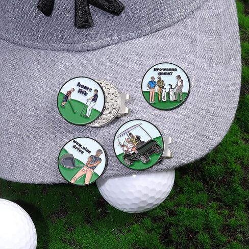 Finger Magnetic Golf Ball Marker with Clip, Funny Alignment Golf Ball Marker for Putting Green, Golf Ball Marker Hat Clip Magnet,Interesting Golf Accessorie Gifts for Golf Lovers in Saudi Arabia