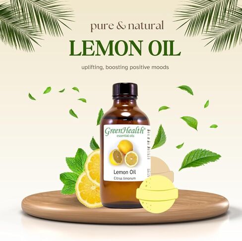 GreenHealth Lemongrass Essential Oil - 100% Pure 1 fl oz (30ml) in Saudi Arabia