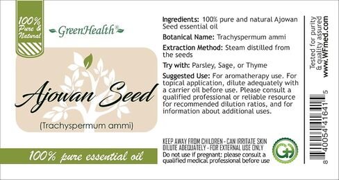 Garlic Essential Oil - 2 fl oz - 100% Pure & Natural, Undiluted - GreenHealth in Saudi Arabia