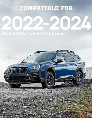 300lbs Lockable Roof Rack Cross Bars Compatible with Subaru Outback Wilderness 2022 2023 2024 2025, Aluminum Roof Rails Crossbar for Rooftop Cargo Carrier Luggage Kayak Canoe Bike Snowboard in Kuwait