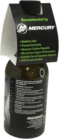 حزمة متوافقة مع معالجة ميركوري Quickare Fuel Treatment 12 أوقية 8M0047920-2PACK تحتوي على اثنين من المعالجة السريعة للوقود 12 أوقية in Kuwait
