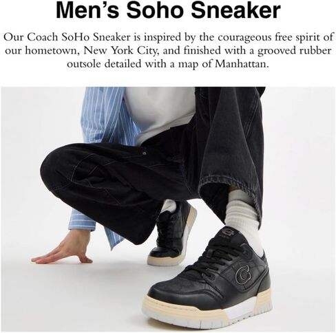Coach Men's Soho Sneakers in Saudi Arabia