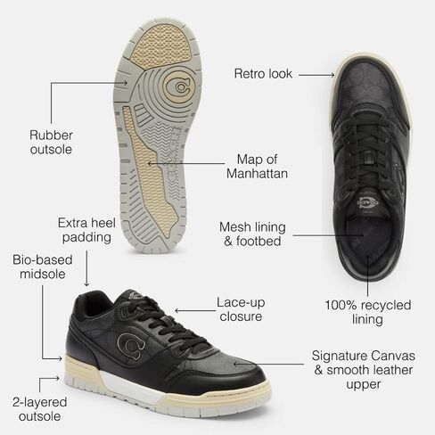 Coach Men's Soho Sneakers in Saudi Arabia