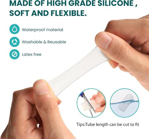 Toe Cap Bunion Protector Cover - 6 Pairs Toe Protector for Women Men - Cushions and Protects Provide Relief from Missing or Ingrown Toenails, Corns, Blisters, Hammer Toes(3L+2M+1S) in Saudi Arabia