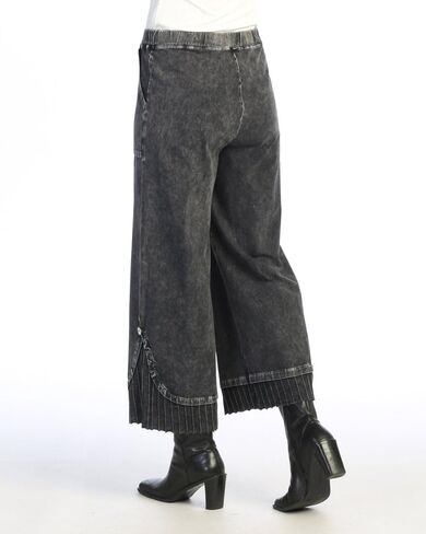 Jess & Jane Women's Mineral Washed Wide Leg Pant - M125 in Saudi Arabia