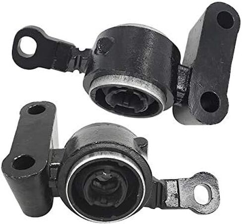 Front Lower Control Arm Bushing Set of 2 - Includes Brackets - Compatible with 2002-2008 Mini Cooper Convertible in Kuwait