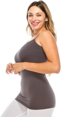 Kurve Plus Size The Cami Tank Top الممتاز ، أقمشة الحماية للأشعة فوق البنفسجية UPF 50+ (مصنوعة من الحب في الولايات المتحدة الأمريكية) in Saudi Arabia