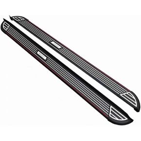 Fit for Nissan Pathfinder 2022-2025 Aluminium Fixed Running Board/Side Step Nerf Bar-Complete Kit-Car Accessories(Simple Lines)(ZYR) in Saudi Arabia