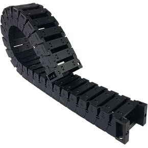 25x77 25 * 77 1m Transmission Chains Plastic Towline Nylon Cable Drag Chain 25 mm Wire Carrier(100mm) in Saudi Arabia