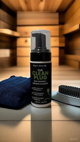 Sneaker Cleaner, Water-Based Formula, Safe for All Materials, 4.2 fl oz Kit in Saudi Arabia