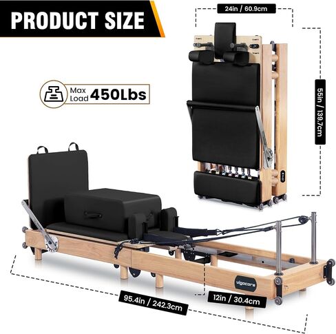 Pilates Moon Box Lite, Enhance Your Pilates Workout with Superfiber Leather, Portable, Wear-Resistant, and Anti-Slip Pilates Equipment in Saudi Arabia