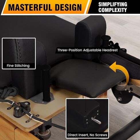 Pilates Moon Box Lite, Enhance Your Pilates Workout with Superfiber Leather, Portable, Wear-Resistant, and Anti-Slip Pilates Equipment in Saudi Arabia