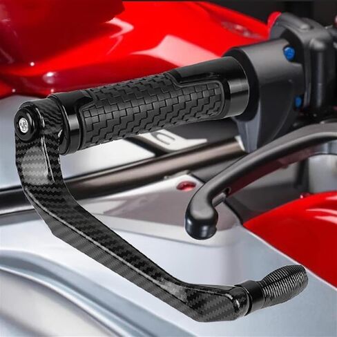 رافعة يدوية واقي ل H-Onda CBR600RR CBR 600RR 2023 2022 2021 2020-2003 2002 2001 دراجة نارية Universal Handlebar Grips Brake Brake Clutch Bar Guard Guard (Black) in Kuwait