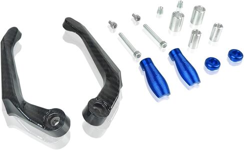 رافعة يدوية واقي ل H-Onda CBR600RR CBR 600RR 2023 2022 2021 2020-2003 2002 2001 دراجة نارية Universal Handlebar Grips Brake Brake Clutch Bar Guard Guard (Black) in Kuwait