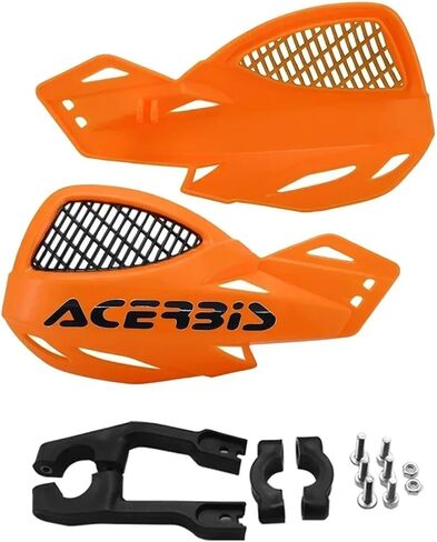 Motorcycle Hand Guard Handguard Shield Windproof Protective Gear Compatible with 225/250 450 530EXC EXC-R XC-W XCR-W(Red) in Saudi Arabia